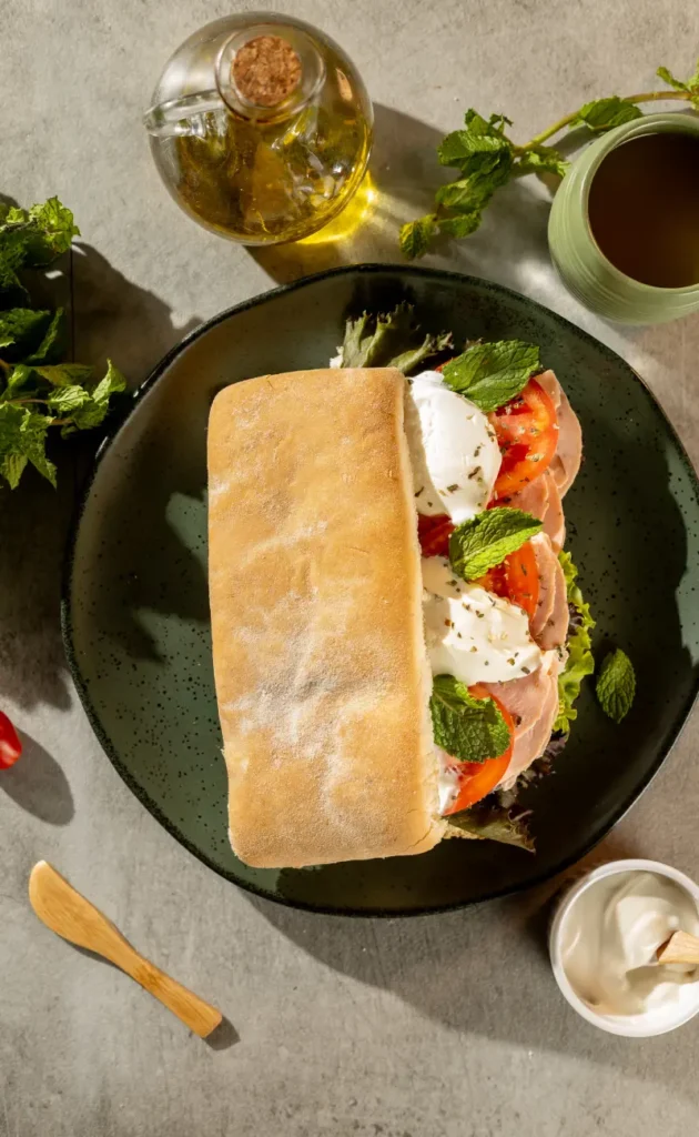 Pães Ciabatta para cozinhas industriais escolas e empresas