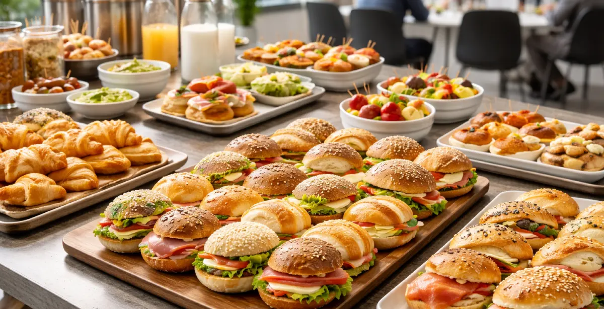 Pães para coffee break corporativo: Variedade e praticidade para grandes eventos