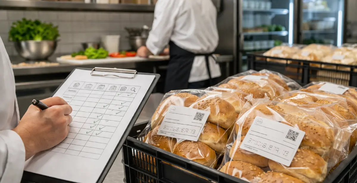 Segurança alimentar no food service: A importância da data de fabricação declarada
