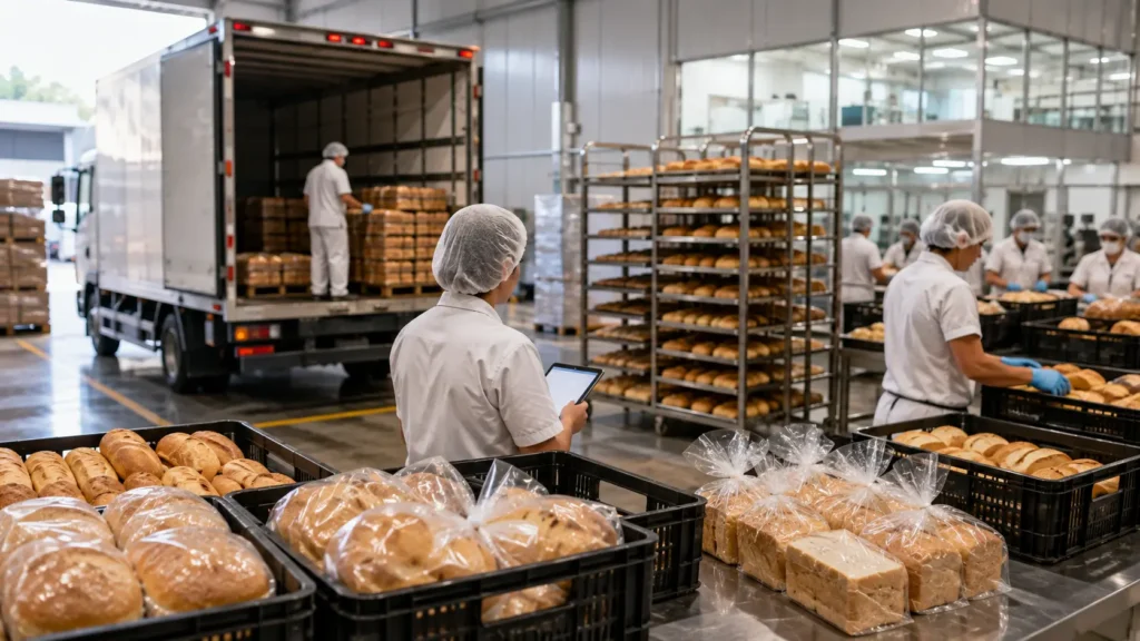Fornecimento de pães para operações de grande volume no food service